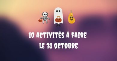 10 activités à faire le 31 octobre 10 activités à faire le 31 octobre